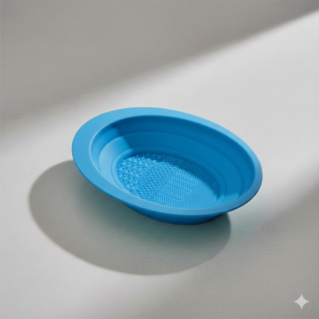 Silicone Cosmetic Makeup Brush Cleaning Pad Board