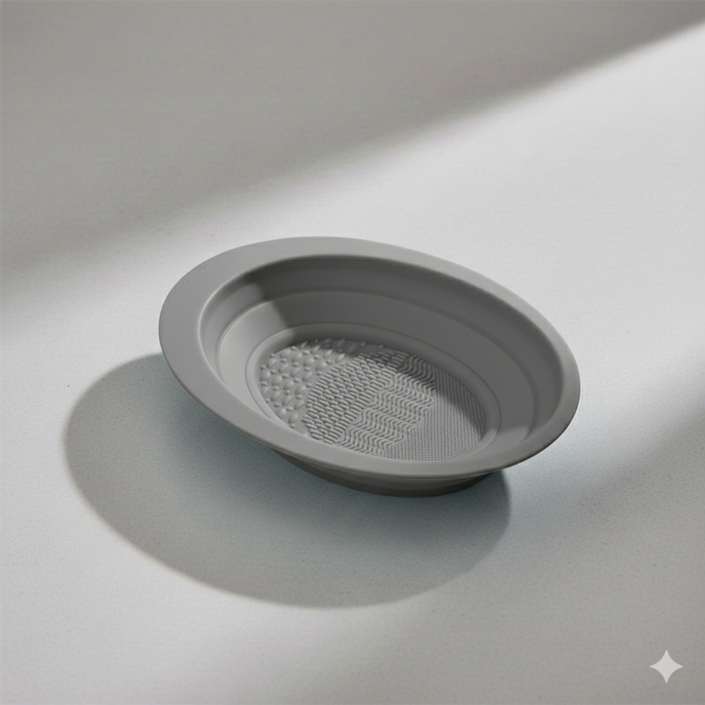 Silicone Cosmetic Makeup Brush Cleaning Pad Board