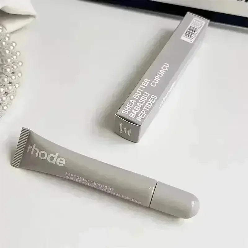Rhodeskin Spring Lip Gloss Lip Balm Smoothing Lipstick Lines Lasting Nourishing Women Daily Care Makeup Moisturizer Blush Girl