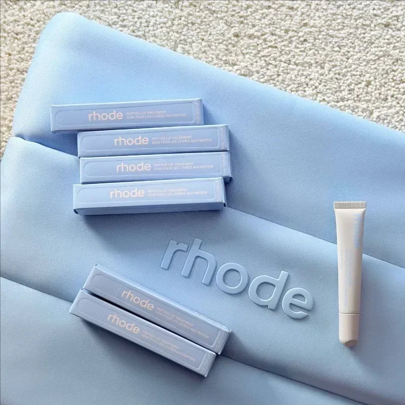 Rhodeskin Spring Lip Gloss Lip Balm Smoothing Lipstick Lines Lasting Nourishing Women Daily Care Makeup Moisturizer Blush Girl