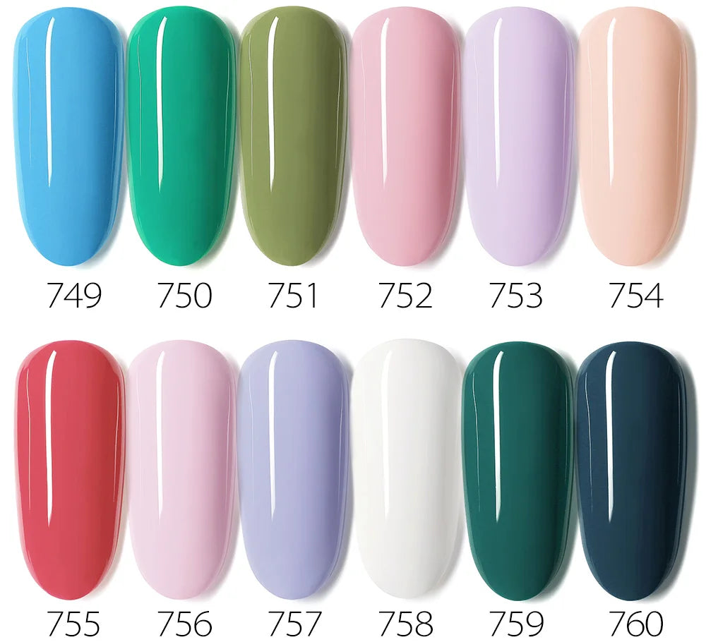 Venalisa HEMA TPO FREE Nail Gel Polish Glitter Gorgeous Full Coverage Soak Off UV LED French Nail Jelly Pink Nude Collection