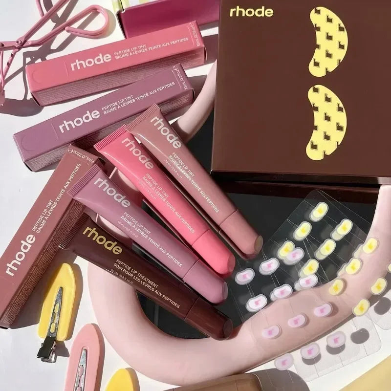 Rhodeskin Spring Lip Gloss Lip Balm Smoothing Lipstick Lines Lasting Nourishing Women Daily Care Makeup Moisturizer Blush Girl