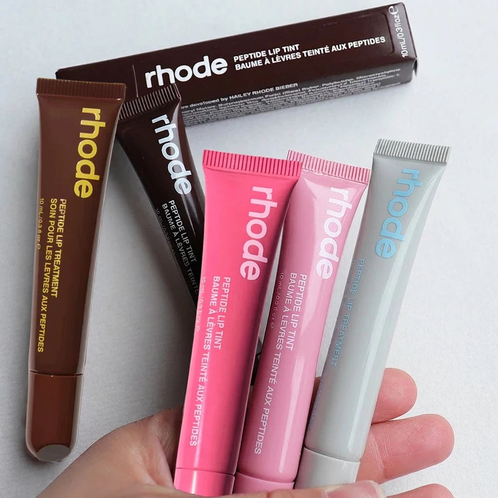 Rhodeskin Spring Lip Gloss Lip Balm Smoothing Lipstick Lines Lasting Nourishing Women Daily Care Makeup Moisturizer Blush Girl