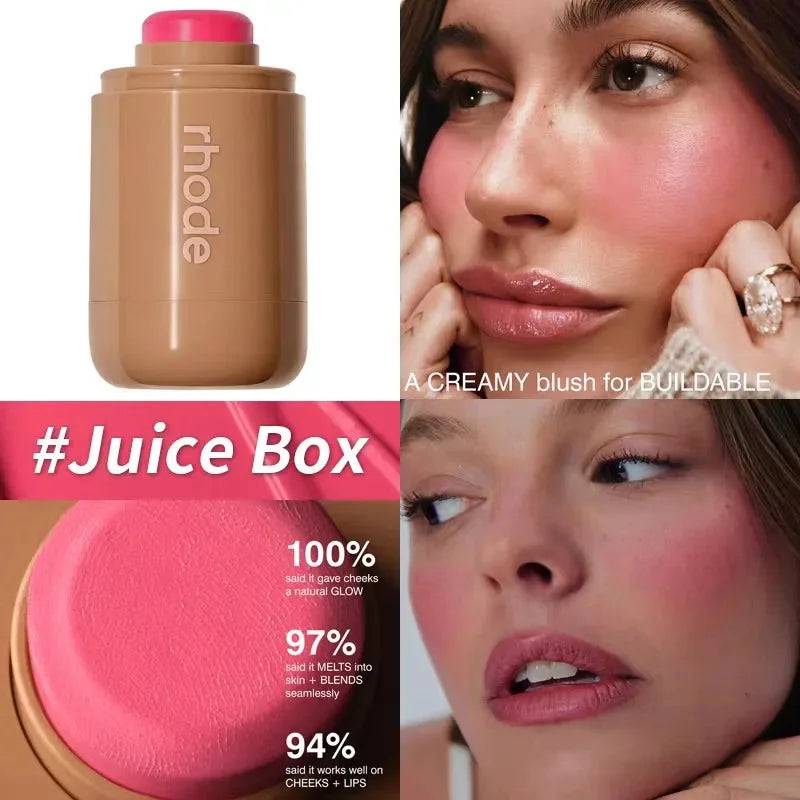 Rhodeskin Spring Lip Gloss Lip Balm Smoothing Lipstick Lines Lasting Nourishing Women Daily Care Makeup Moisturizer Blush Girl