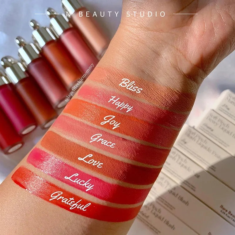 Rare Beauty Soft Pinch Liquid Blush Silky Smoothly Long Lasting Plump Makeup Hope Love Virtue Happy Wonder Worth Face Cosmetics