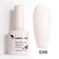 Venalisa HEMA TPO FREE Nail Gel Polish Glitter Gorgeous Full Coverage Soak Off UV LED French Nail Jelly Pink Nude Collection