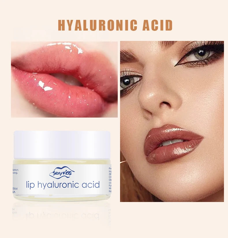 Hyaluronic Acid Collagen Sleep Lip Mask 20g Deep Hydration Lasting Moisturizing Exfoliation Day and Night Can Be Given