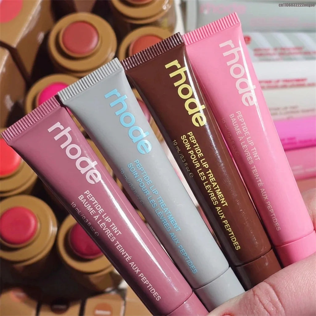 Rhodeskin Spring Lip Gloss Lip Balm Smoothing Lipstick Lines Lasting Nourishing Women Daily Care Makeup Moisturizer Blush Girl